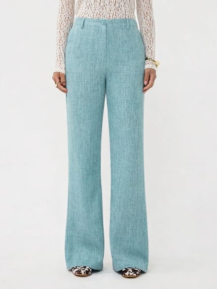 Ydence Pants Leona Broeken Dames - Mint - Maat M
