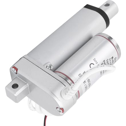 Elektrische Lineaire Actuator Motor Hefsysteem Putter 100 kg Belasting 50 mm Slag 12 mm s DC48V white