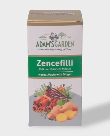 Gemberpasta kruidenpasta met gember Wonder voor de gezondheid! ( 100% natuurlijk ) 380 g - Zencefilli Bitkisel karisim Macun - Herbal paste spice paste with ginder Miracle for health! (100% natural) 380 g