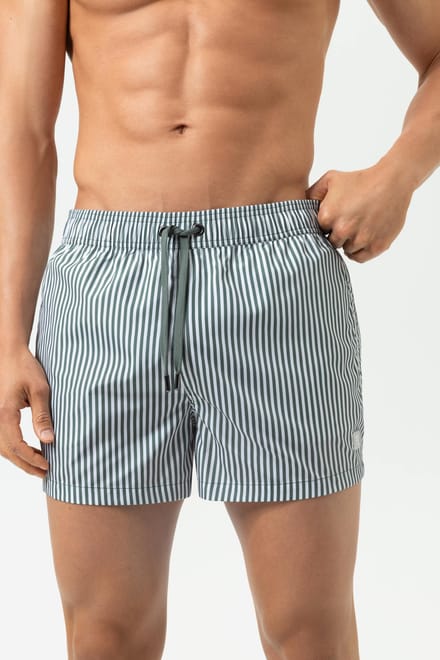 mey Herren Zwembroek Serie Seaside Stripe Gestreift