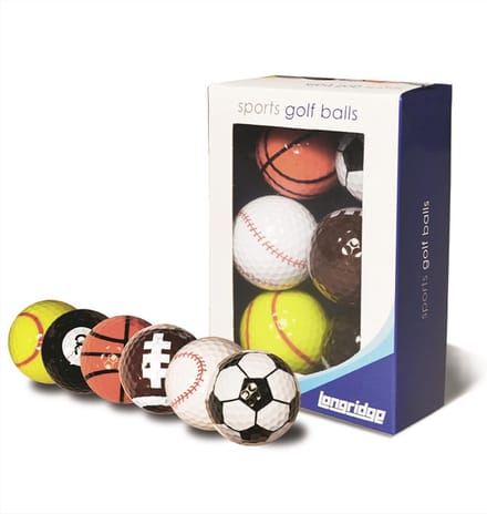 Multisport Nieuwe Golfballen - Verpakking van 6 Stuks