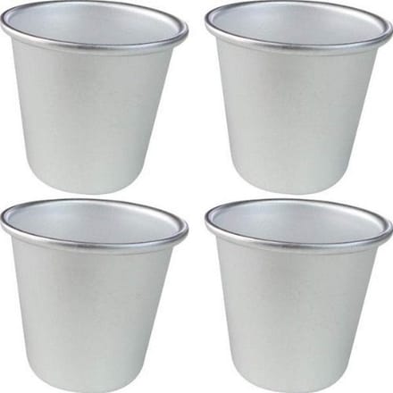 Set timbaalvormen 4 dlg. Ø 7 cm