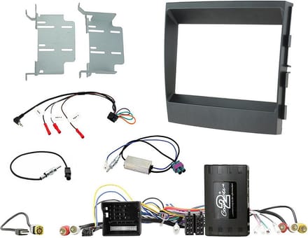 2-DIN Kit Porsche Panamera 2009-2016 Infoadapter/analoge versterker