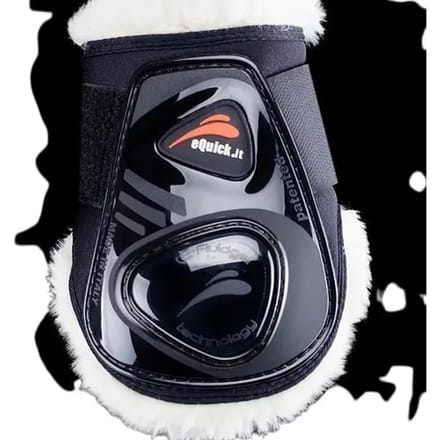 Vetsluiting voor paard eQuick eShock legend velcro fluffy