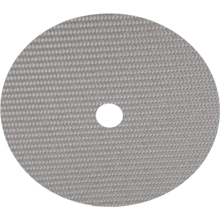 CD Tuning Pad HIFI CD Tuning Mat Lage Vervormingsgraad Koolstofvezel CD Pad voor CD Speler Zilver zilver