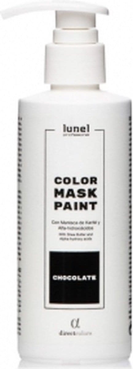 Lunel Kleur haarmasker CHOCOLADE haar verf, 200ml