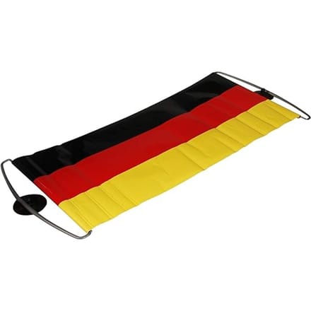 JUNG Banner met zuignap - Duitsland - 38x8cm