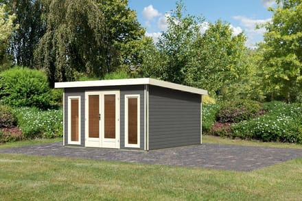 Tuinhuis Radeburg 3 Grijs 406 x 393 cm