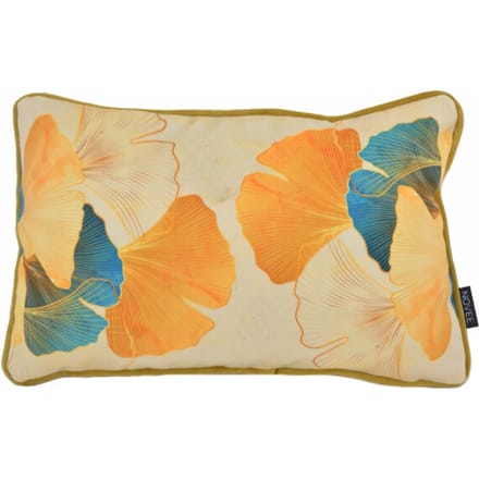 NOVÉE Sierkussen velvet ginkgo #3 | 30 x 50 cm | velvet/polyester