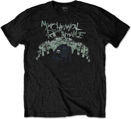 My Chemical Romance Heren Tshirt -M- Knight Procession Zwart