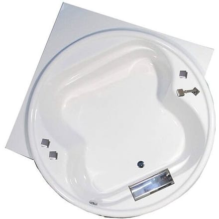 Caribia Vidal corner bathtub 190 x 190 cm Vidal corner incl. foot frame