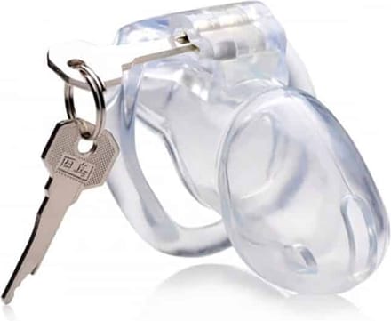 XR Brands Clear Captor - Kuisheidskooi met Sleutels - Medium clear