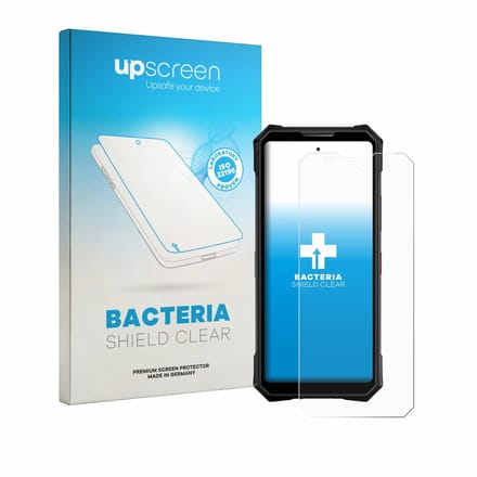 upscreen - Screenprotector voor Doogee V50 Pro - Folie Beschermfolie transparant antibacterieel