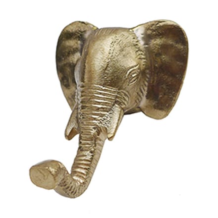 Doing Goods Billy Elephant Wandhaak - Gold Matt