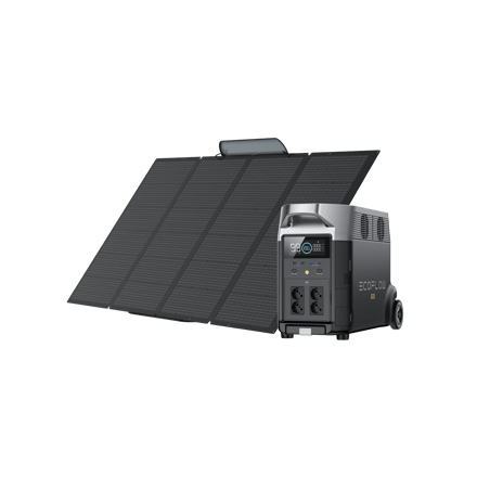 EcoFlow DELTA Pro Solar Generator (Portable PV400W)