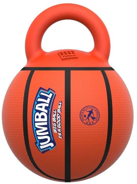 Bubimex - Basketbal met handvat - Speelbal - voor honden