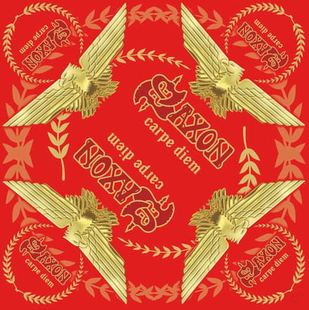 Saxon - Carpe Diem Bandana - Rood