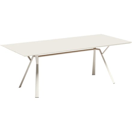 Fast Radice Quadra tafel - rechthoekig - wit - 200 x 90 cm