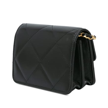 Gequilted Schoudertas met Kettingriem