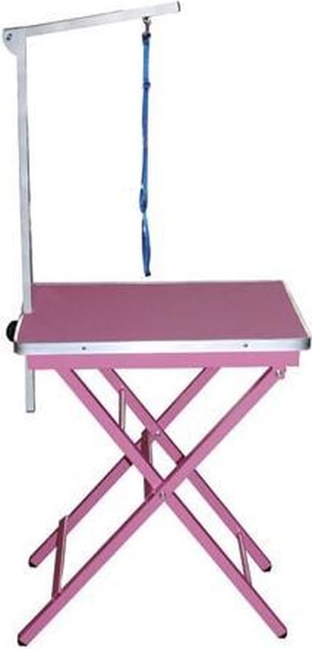 Trimtafel - Showtafel - Ringside - Roze