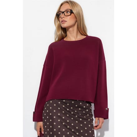 Knop Gedetailleerde Breisweater