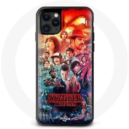 Iphone 11 Pro Case Stranger Things Teaser Seizoen 4 Poster Karakters Art
