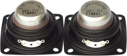 Full Range Speaker - Hifi Unit - DIY Audio - Kristalhelder Geluid - 2 Inch - Zwart