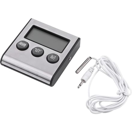 Nieuwe Digitale LCD Koelkast Temperatuur Koelkast Vriezer Kamer Thermometer Met Magneet En Standaard white