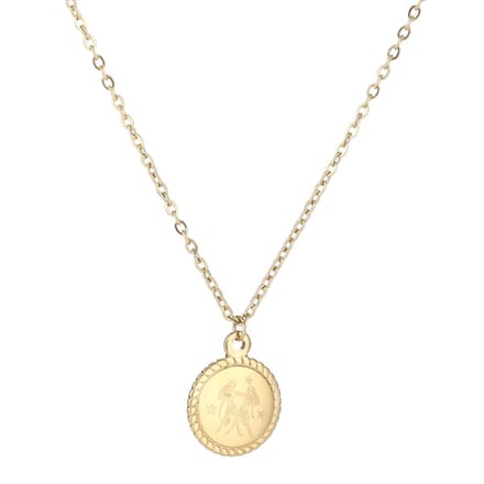 Bijoutheek Ketting Gemini - Tweeling Goud