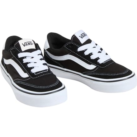Vans Brooklyn LS SUEDE/CANVAS BLACK/WHITE Unisex Sneakers - BLACK/WHITE