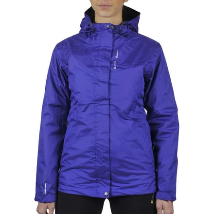 Dubbellaags fleece windjack voor dames Peak Mountain Ajik