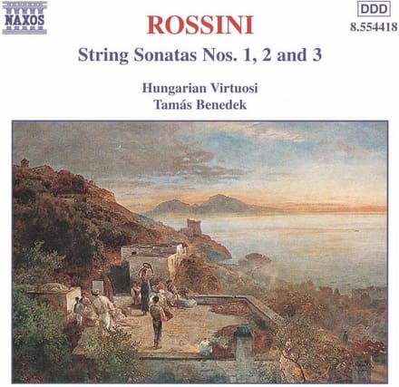 Hungarian Virtuosi - Rossini: String Sonatas 1, 2&3 (CD)