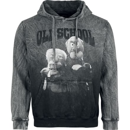 Die Muppets Trui met capuchon - Old School - S tot M - voor Mannen - grijs