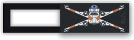 Webcam cover - licentie™ - Star Wars Q15 - zwart