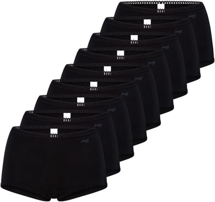 sloggi Dames shorts slip 9 pack GO Crush