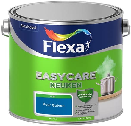 Flexa - Easycare Keuken - Puur Golven - Mengverf - 2,5 L