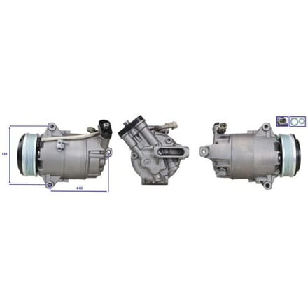 Airco-compressor ELSTOCK 51-0247