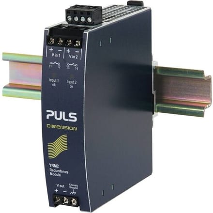 PULS YRM2.Diode DIN-rail redundantie module 1.3 A Inhoud 1 stuk(s)