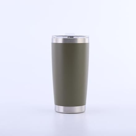 Spray Ice Ba Cup Roestvrij Staal Dubbele Isolatie Beker voor Buiten Auto Auto Beker 20OZ gray