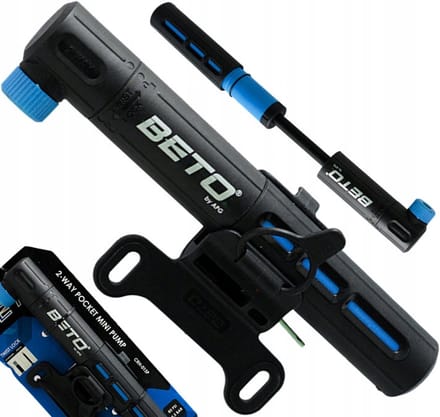 Beto CRH015 Fietspomp met Naald - 5,5 Bar, 2-Traps