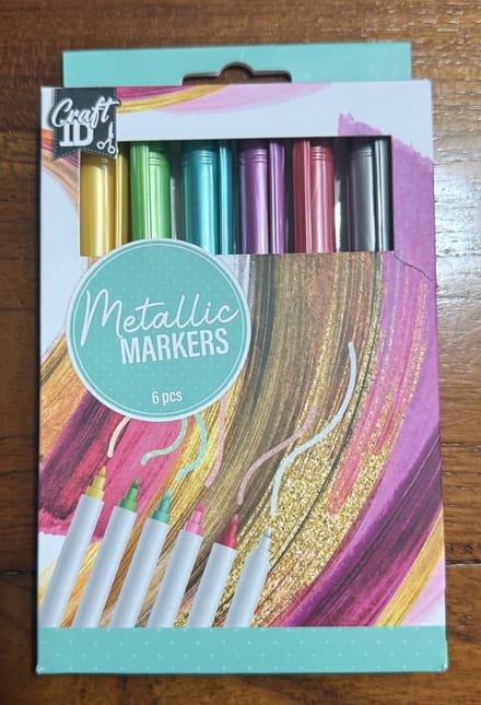 Metallic Markers - 6st.