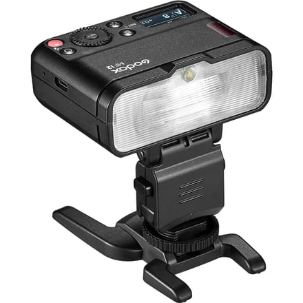 Godox MF12 Macroflitser 2.4G Draadloze transmissiecontrole Richtgetal 16 TTL M-modus met kleurrijk zwart