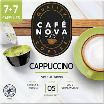 Koffiecapsules cappuccino