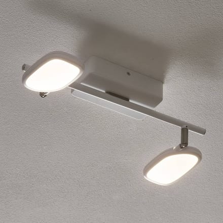 EGLO Palombare -c Opbouwspot - LED - 2 lichts - Wit