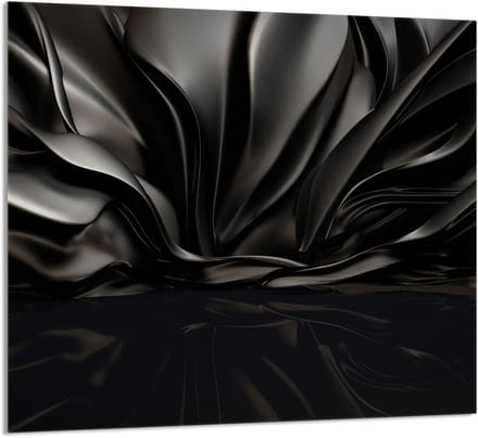 TMK ArtDeko Serie - Glazen Snijplank - 65x60 cm - Sfeervol Ontwerp - Multifunctioneel