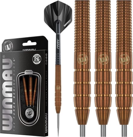 Tungsten Darts Set 26 Gram voor Heren met Flights en Stengels