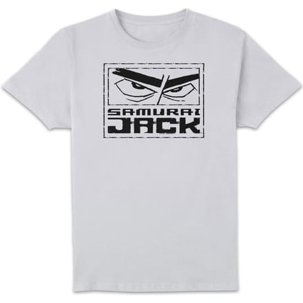 Samurai Jack Stylised Logo Men's T-Shirt - White - S