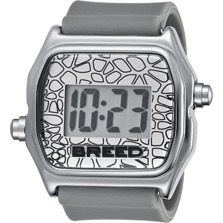 Breed Austin LCD siliconen ringhorloge