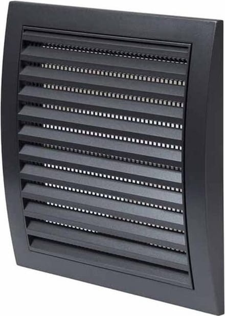 Muurrooster 190x190 mm antraciet - N12A