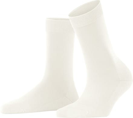 FALKE ClimaWool eenkleurig wol lyocell sokken dames wit - maat 37-38